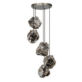 Pendant Light Holden HomeHaven Silver LxBxH 79x55x36 Glass Nnb