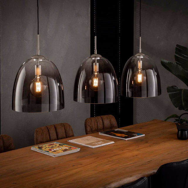 Pendant Light Meyer HomeHaven Anthracite LxBxH 141x76x41 Glass Nnb