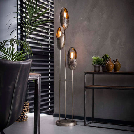 Floor lamp Kairo HomeHaven Grey LxBxH 173x34x33 Metal Nnb