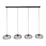 Pendant Light Mack HomeHaven Black LxBxH 148x39x24 Metal Nnb