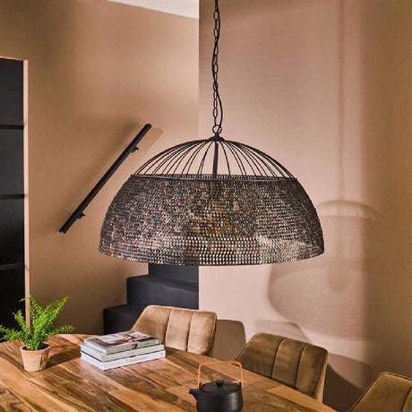 Pendant Light Lennox HomeHaven Black LxBxH 85x85x49 Metal Nnb