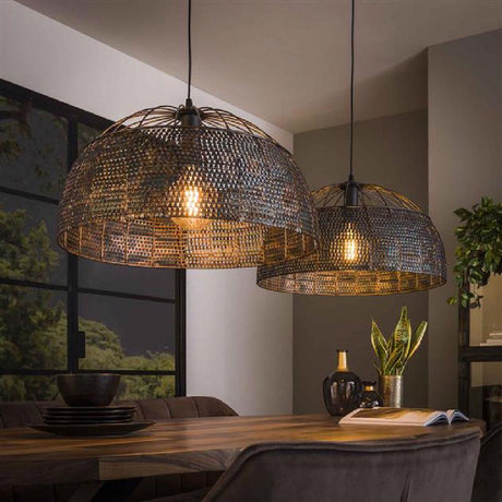 Pendant Light Lennox HomeHaven Black LxBxH 63x63x43 Metal Nnb