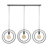 Pendant Light Jago HomeHaven Black LxBxH 129x46x11 Metal Nnb