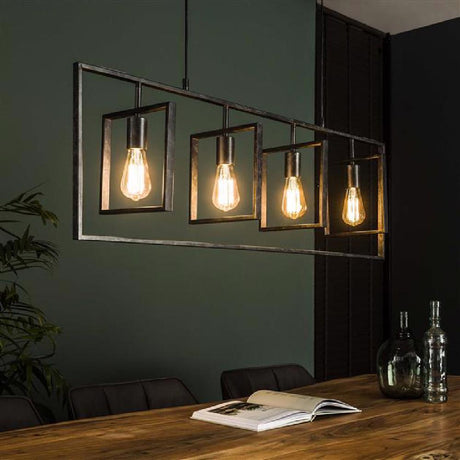 Pendant Light Jerome HomeHaven Black LxBxH 115x43x10 Metal Nnb